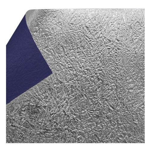 もみ銀箔両面和紙 単色 15cm 紺 10枚入 K0909 5セット