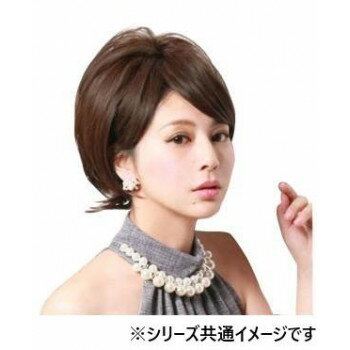 プリシラ ボリュ巻きウィッグ レディカワストレート VM-01 耐熱　TBK・ブラック