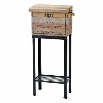 セトクラフト スタンドポスト Vintage Box SR-0826 インテリア | 関連単語 棚 テレビ台 カーテン ソフ..