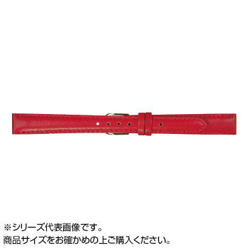 MIMOSA(ミモザ) 時計バンド ベビーカーフKC 8mm レッド (美錠:金) CKC-R8