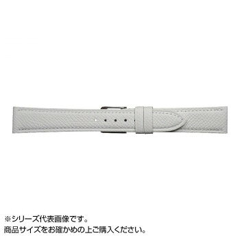 Emitta(エミッタ) 時計バンド ワープロラックス 18mm ホワイト (美錠:銀) EW-WH18
