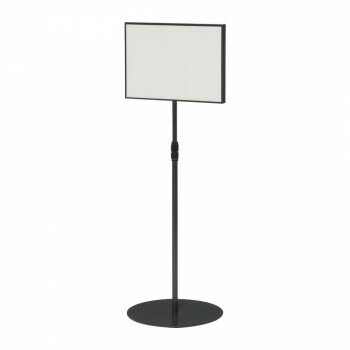 ナカキン　カバー付サインスタンド(上下スライド型)　B4サイズ横型　NSS-FB4Y-BU インテリア | 関連単..