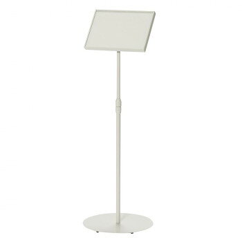 ナカキン　カバー付サインスタンド(上下スライド傾斜型)　A4サイズ横型　NSS-FKA4Y-WG インテリア | 関..