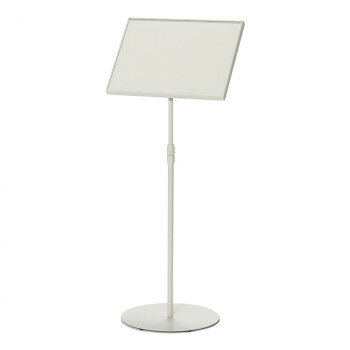 ナカキン　カバー付サインスタンド(上下スライド傾斜型)　A3サイズ横型　NSS-FKA3Y-WG インテリア | 関..