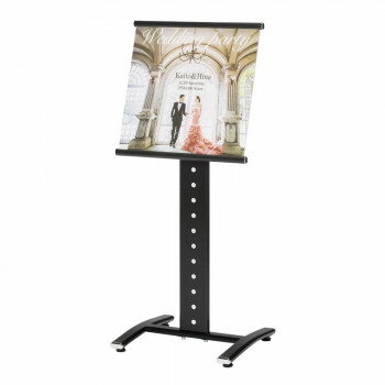 ナカキン　R付サインスタンド(塗装タイプ)　RSS-S45-BK インテリア | 関連単語 観葉植物 ラグ クッショ..