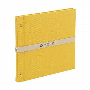 ナカバヤシ テラコッタ フリーアルバム デミ イエロー TER-DF-140-Y
