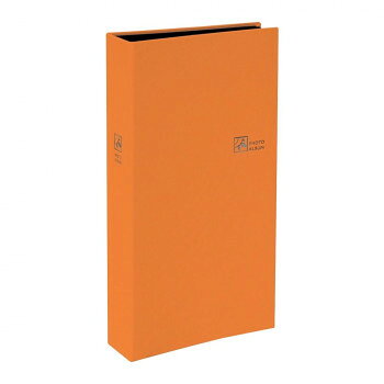 ナカバヤシ セラピーカラーポケットアルバム L判3段240 オレンジ TCPK-L-240-RO