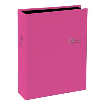 ナカバヤシ セラピーカラーポケットアルバム L判2段160 ピンク TCPK-L-160-HP