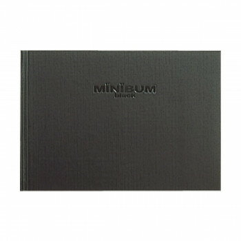 ナカバヤシ ミニバム・ブラックシリーズA5サイズ(ブラック) アE-MB-112-D