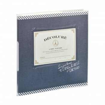 ナカバヤシ かける～の台紙アルバムデコルーレ S ブルー アK-SB-101-B