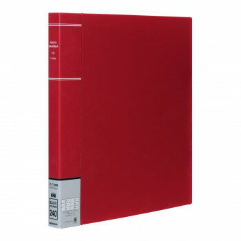 ナカバヤシ フォトグラフィリア ポケットアルバム L判3×2 240Pレッド PH6L-1024-R