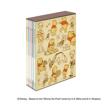 ナカバヤシ 5冊BOXアルバム くまのプーさん ア-PL-1031-3