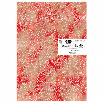 はんなり和紙 4種込各3枚入 B4(364×257mm) KD1-A 5セット