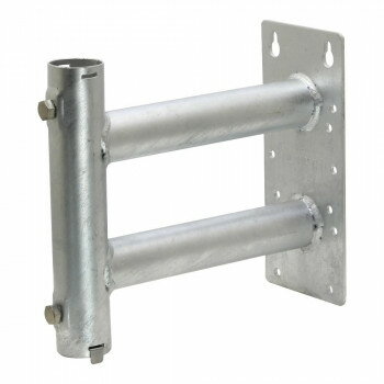 マスプロ電工 サイドベース UHFアンテナ+BS・CSアンテナ設置用 適合マスト径22〜32mm SB3220 工具 DIY ..