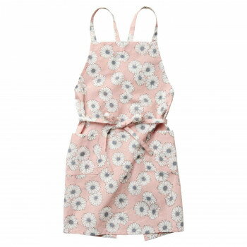 493908 ブルーム　エプロン PINK 調理 料理 キッ