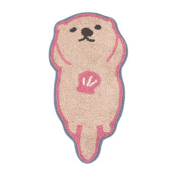 Door Mats - 人気 おすすめ 定番 冬 新生活 ギフト 寒さ 対策 プレゼント マット　おねむりラッコ 14220873153