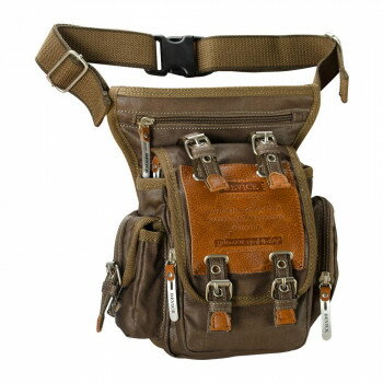 DEVICE(デバイス) Work レッグポーチ カーキ AHH17058-KH-F 鞄 かばん | 関連単語 かわいい 高校生 ハンドバッグ ブランド 韓国 A4収納 小さめ 自立 出張 肩掛け ファスナー付き キャンバス レディース メンズ 通勤 リュック 大容量 軽量 トート ショルダー 防水