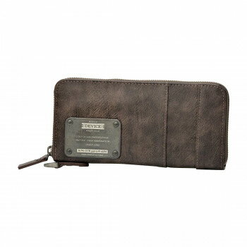 DEVICE(デバイス) MAD ラウンド長財布 ブラウン DPG60058-BR-F 鞄 かばん | 関連単語 小さめ 自立 出張 肩掛け ファスナー付き キャンバス レディース メンズ 通勤 リュック 大容量 軽量 トート ショルダー 防水 ビジネス ナイロン 学生 2way 黒 旅行