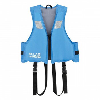 CAPTAIN STAG キャプテンスタッグ HULA フローティングベスト 子供用 ブルー US-3011