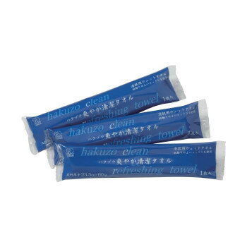 ハクゾウメディカル ハクゾウ爽やか清潔タオル(大判) 50本入 3394081 タオル | 関連単語 吸水 柔らかい..