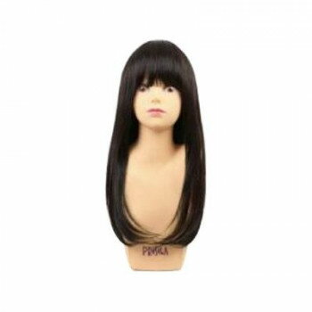 ガーリッシュストレートミディ A-708 耐熱 TCK ショコラブラック