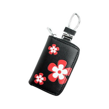 にんき 人気 おすすめ 定番 おせいぼ 冬 お歳暮 ギフト クリスマス プレゼント AWESOME(オーサム) スマートキーケース フラワー ブラック ASK-FW01