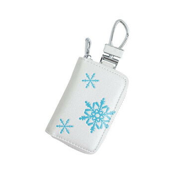 人気 おすすめ 定番 冬 お歳暮 ギフト クリスマス プレゼント AWESOME(オーサム) スマートキーケース 雪の結晶 ホワイト ASK-CS02
