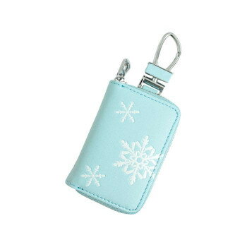 にんき 人気 おすすめ 定番 おせいぼ 冬 お歳暮 ギフト クリスマス プレゼント AWESOME(オーサム) スマートキーケース 雪の結晶 ブルー ASK-CS03