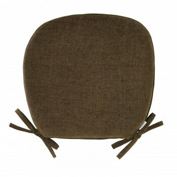 川島織物セルコン filo decor ジャイアント ダイニングシートクッション 45×43Vcm LN1311 BR ブラウン ..