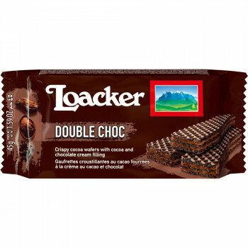 人気 おすすめ 定番 冬 お歳暮 ギフト クリスマス プレゼント ロアカー クラシック ダブルチョコ 45g 144セット