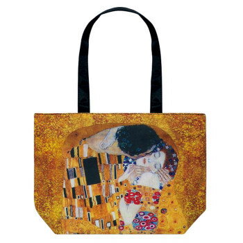 ユーパワー 名画バッグ クリムト「ザ・キスMサイズ」 AU-01210 インテリア | 関連単語 観葉植物 ラグ ..