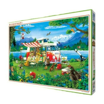 ジグソーパズル　渓川弘行　キャンピングホリデー　1000-839 ゲーム おもちゃ 本 | 関連単語 可愛い ス..