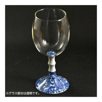 Wine Glasses - 有田浪漫 ワイングラス フルール ペイズリー INT-101-5-5 食器 | 関連単語 パーティー 電子レンジ対応 軽量 陶磁器 セット おしゃれ 小鉢 茶碗 カップ 和風 割れにくい 来客用 食洗機対応 丸皿 大容量 ミニプレート 大皿 プレート 木製 ギフト 北欧 陶器 モダン