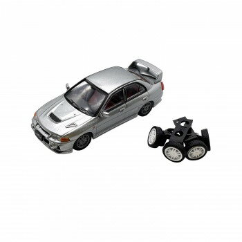 ビ-エムクリエイションズ 1/64スケール 三菱 ランサー Evo.IV シルバー RHD 64B0098 男子 男の子 おも..