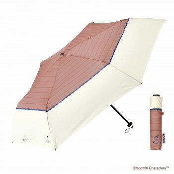 にんき 人気 おすすめ 定番 冬 春 孫 冬 新生活 ギフト 寒さ 対策 プレゼント 軽量折りたたみ傘 50cm MOOMIN リトルミィピンク U350-0708PK1-BE