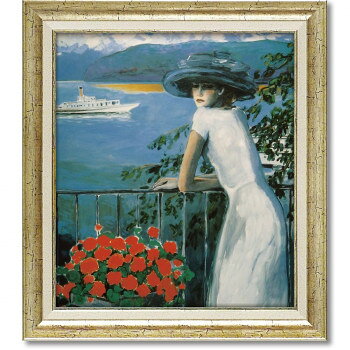 1935年 フランス生まれ。現代女性画の第一人者として、世界中で高い評価を得ている。女性の内面の陰陽を優雅な雰囲気で魅力的に表現する。サイズW50×H56cm個装サイズ：34×28×4cm重量約1kg個装重量：600g素材・材質樹脂フレーム仕様絵の表面を特殊ゲル加工生産国日本fk094igrjs