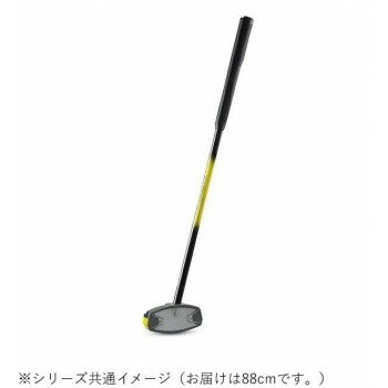 低重心で安定したショットを打てます。1打目でホールポストまでしっかり転がし、2打目で転がりを抑えまっすぐ狙えます。3層構造のフェイスが、軽く打ったボールの転がりを抑制します。サイズ88cm個装サイズ：5×15×15cm重量約625g前後個装...