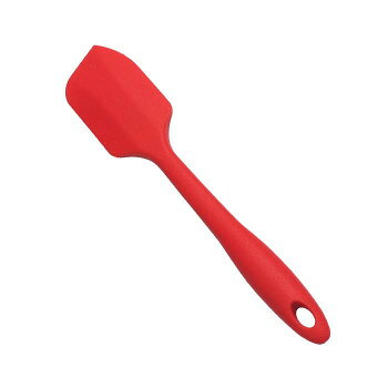 ユーロキッチン eurokitchen 一体型シリコンスパチュラ フィン型 小 赤(レッド) 調理 料理 キッチン | 関連単語 便利 時短 鍋 揚げ物 天ぷら 唐揚げ ケーキ クッキー 抜き型 製菓 焼き型 お菓子 焼型 トング ヘラ 茶こし スライサー カップ ナイフ 網 こし 串蒸し