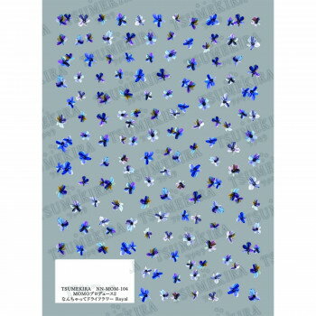 TSUMEKIRA(ツメキラ) ネイルシール MOMOプロデュース2 なんちゃってドライフラワー Royal NN-MOM-104 ..