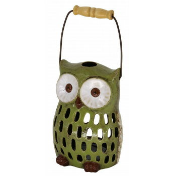 可愛いフクロウのキャンドルホルダーです。サイズW140×H210×D130mm個装サイズ：15.0×22.0×16.5cm重量0.9kg個装重量：1100g素材・材質陶器生産国中国fk094igrjs