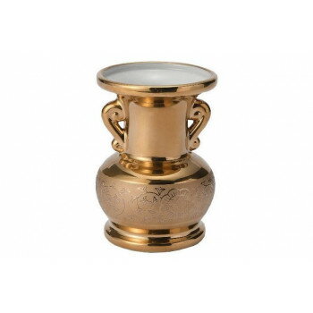 ナカムラ商事　仏具用品　金唐草仏花　4寸(大)