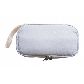 オカトー NOOK ガジェットポーチ グレー 鞄 かばん | 関連単語 ブランド 韓国 A4収納 小さめ 自立 出張 肩掛け ファスナー付き キャンバス レディ...