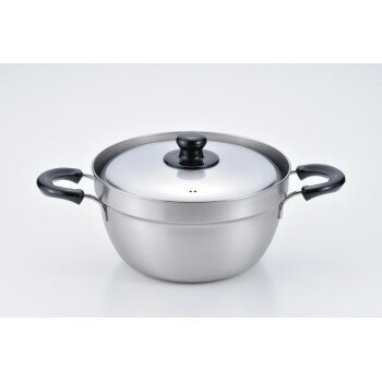 燕三　IH対応ふきこぼれにくい両手鍋23cm　EM-009 調理 料理 キッチン | 関連単語 ネット 缶切り アイ..