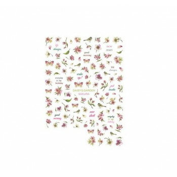 TSUMEKIRA(ツメキラ) ネイルシール　DAISY プロデュース16 DAISY'S GARDEN SAKURA NN-DAI-124 健康 美..