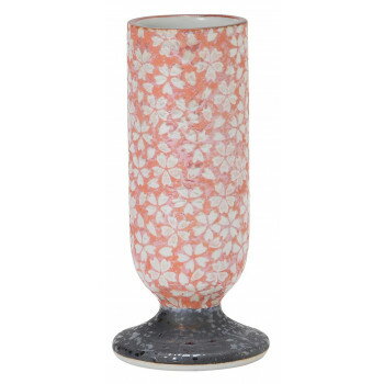 彩花花立 有田焼 桜小紋ピンク 32630000y4072