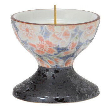 彩花灯立 有田焼 雅桜ブルー 32640000z2072