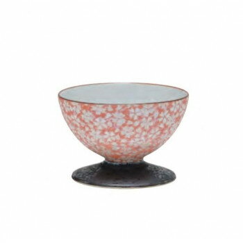 彩花香炉 有田焼 3.0寸 桜小紋ピンク 32653000y4072