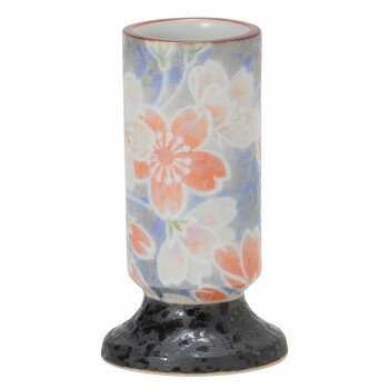 彩花線香差し 有田焼 小 雅桜ブルー 32788500z2072