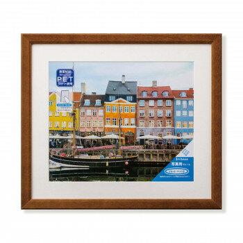 にんき 人気 おすすめ 定番 冬 春 孫 冬 新生活 ギフト 寒さ 対策 プレゼント 写真額 カノト 四つ切 ブラウン 33C09203802