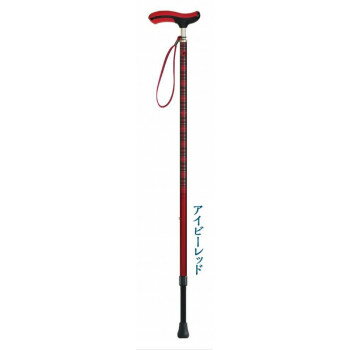 SINANO シナノ　ウォーキングステッキ ネオクラシカル 伸縮 アイビーレッド 605050